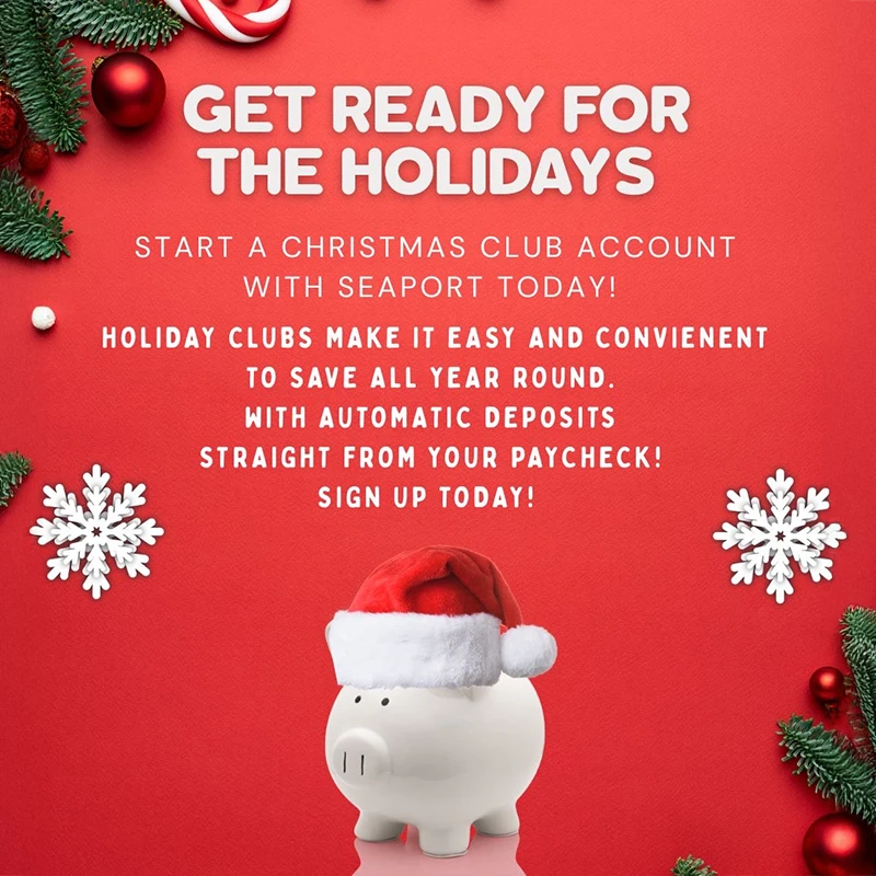 Christmas Club Account Christmas Club Account Promo Image